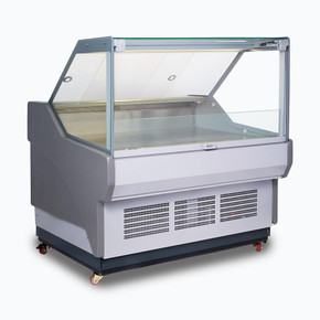 Bromic DD1250SG-NR Square Glass Deli Display 1330mm Bromic DD1250SG-NR Square Glass Deli Display 1330mm