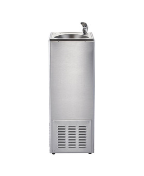 Zip EM1507-1 Economaster 60 B SS 19 Freestanding Chilled Drinking Water With Bubbler Stainless Steel Finish