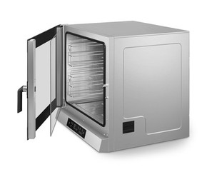 Smeg ALFA625H-2 6 Tray Humidified Convection Oven with Right Hand Side Opening Door - Three phase