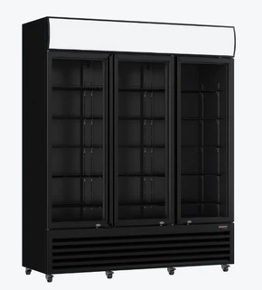 Thermaster LG-1203BP Three Glass Door Colorbond Upright Beverage Display Fridge (1065L)