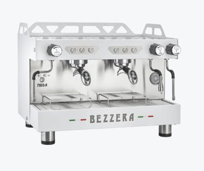BEZZERA MODA DE 2 Group Espresso Machine White - MODADE2W