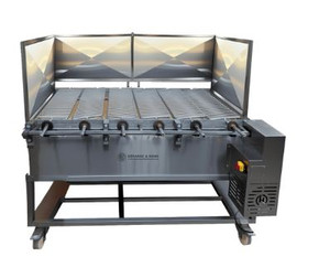 Ozsarac & Sons HO4X6 Large Commercial Charcoal Rotisserie