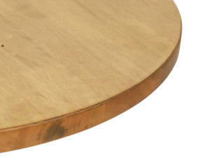 EzFurn TOTIRD70LO Top Table Timber Round 700mm Light Oak