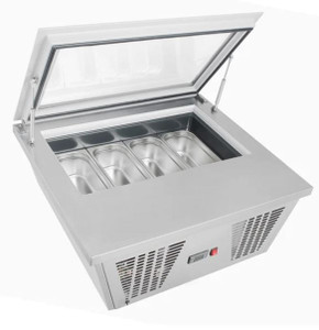 Polar G-Series Countertop Ice Cream Freezer 4x Napoli Pans