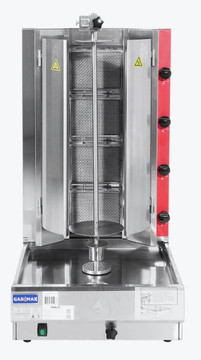 GasMax Semi-automatic 4 Burner LPG Kebab Machine KB-4LPG