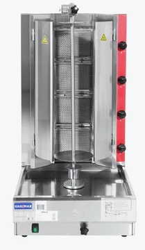 Gasmax KB-4 4 Burner Natural Gas Kebab Machine 45kg | 10A