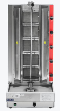 Semi-automatic 5 Burner NG Kebab Machine