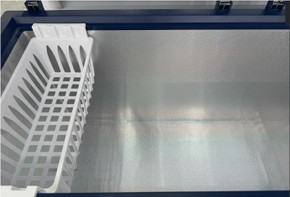 256L Chest Freezer with Flat Glass Sliding Lids - WD256G