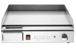 Apuro CU626-A Commercial Electric Steel Griddle 525mm | 15A 2.2kW