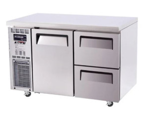 Turbo Air KUF12-2D-2-N Undercounter 1 Door 2 Drawer Freezer