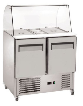 Exquisite SBC250 Saladette Food Preparation Refrigerator 240 L