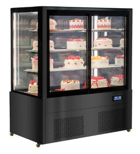 Exquisite CDM312 Four Tier Cake Display Refrigerators Mirror Display