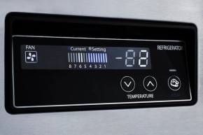 Turbo Air KURF12-2-N 1 Door Fridge & 1 Door Freezer