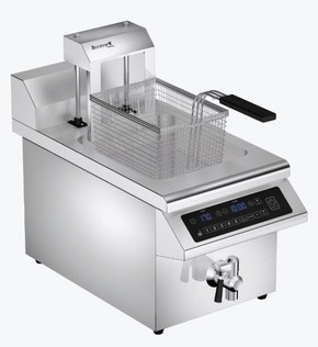 Benchstar Single Tank Auto Lifting Induction Fryer - IF3500S-AL