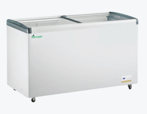 Thermaster 456L Chest Freezer with Flat Glass Sliding Lids - WD456G