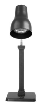 Apuro JA866-A Heat Lamp Carving Station Matt Black 250W