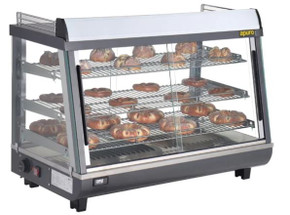 Apuro HW928-A Front and Rear Door Heated Merchandiser 136Ltr