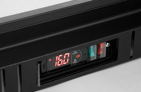 Exquisite UBC330S Three Sliding Doors Backbar Display Refrigerators