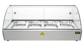 Apuro CW147-A 773mm Countertop Heated Food Display | 46L 10A