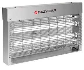 Eazyzap FP984-A Brushed Stainless Steel Pest Killer - 19watt
