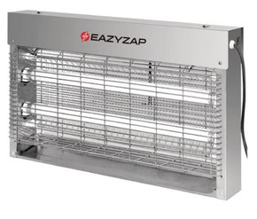 Eazyzap FP984-A Brushed Stainless Steel Pest Killer - 19watt