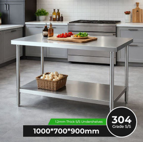WB7-1000/A Stainless Steel Workbench