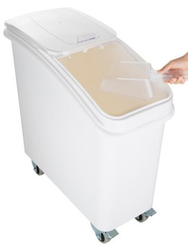Vogue GD026 Ingredient Bin with Scoop - 81Ltr