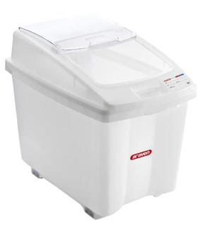 Araven CR976 Transparent Mobile Ingredient Bin 80Ltr