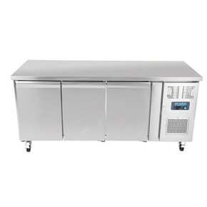 Polar G597-A U-Series 3 Door Counter Fridge 417Ltr