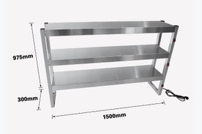 Benchstar Commercial Food Warmer with 12 Lamps FW12L-153