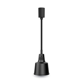 Roband PR20BK Pendant Heat Lamp Rectractable 200 Series - Black