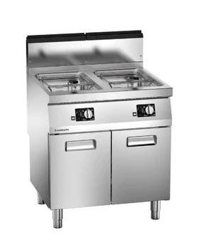 Angelo PO 1S1FR4G 2 Wells Gas Fryer 16 + 16 Litres