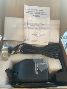 Ex-Showroom KS80AS Heavy Duty Stainless Steel Electric Kebab Knife