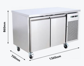 Thermaster Dual-Temperature GN Counter Refrigerator GN2100DT