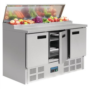 Polar G605-A G-Series Pizza Prep Counter Fridge 390Ltr Polar G605-A G-Series Pizza Prep Counter Fridge 390Ltr