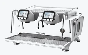 TéVera White T3 Multi-Boiler Coffee & Tea Machine - TVETT3-2W