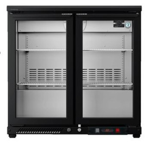 Hoshizaki RBWE95-AU 2 Door Glass Back Bar Refrigerator 137L | 10A