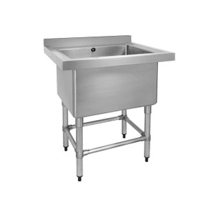 Stainless Steel Single Deep Pot Sink 770-6-SSB Stainless Steel Single Deep Pot Sink 770-6-SSB