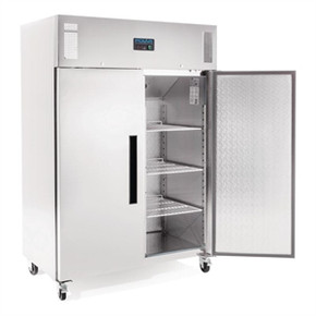 Polar DL896-A G-Series 2 Door Upright Freezer Stainless Steel 1200Ltr Polar DL896-A G-Series 2 Door Upright Freezer Stainless Steel 1200Ltr