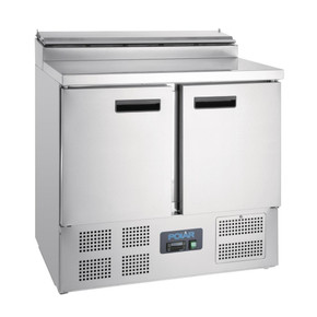 Polar G604-A G-Series Pizza Prep Counter Fridge 254Ltr Polar G604-A G-Series Pizza Prep Counter Fridge 254Ltr