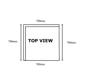 WBCB7-0700/A Corner Workbench150mm Splashback & Undershelf 700x700x900mm WBCB7-0700/A Corner Workbench150mm Splashback & Undershelf 700x700x900mm