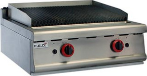 JZH-TRHLPG - LPG Gas Char Grill Top 2 Burners 700mm W JZH-TRHLPG - LPG Gas Char Grill Top 2 Burners 700mm W