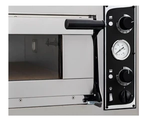 Prismafood TP-2 Commercial Twin Deck Electric Pizza Oven – 8 x 40cm Pizza Capacity