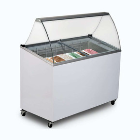 Bromic GD0007S-NR Gelato/ Ice Cream Display Freezer 7 Basket