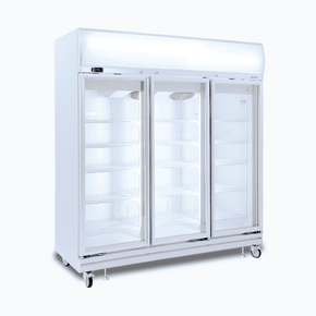 Bromic Upright Display Fridge - 1507L - 3 Doors - Flat Glass - Lightbox Bromic Upright Display Fridge - 1507L - 3 Doors - Flat Glass - Lightbox