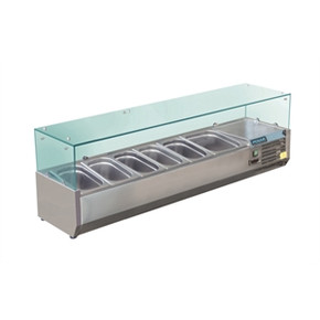 Polar GD876-A G-Series Countertop Prep Fridge 5 x 1/3GN & 1 x 1/2GN Polar GD876-A G-Series Countertop Prep Fridge 5 x 1/3GN & 1 x 1/2GN