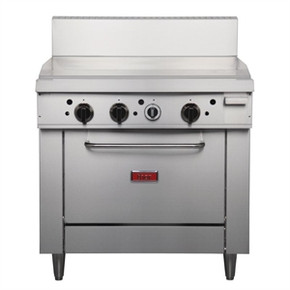 Thor GE544-N Natural Gas Freestanding Oven Range with Griddle Plate