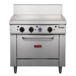 Thor GE544-N Natural Gas Freestanding Oven Range with Griddle Plate Thor GE544-N Natural Gas Freestanding Oven Range with Griddle Plate