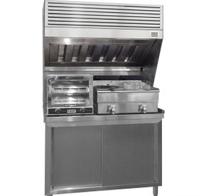 HOOD1200A Bench Top Filtered Hood - 1200mm Width