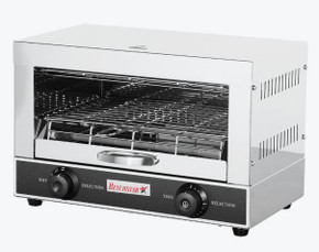 Benchstar Single infrared quartz element salamander griller toaster and timer - QT-1